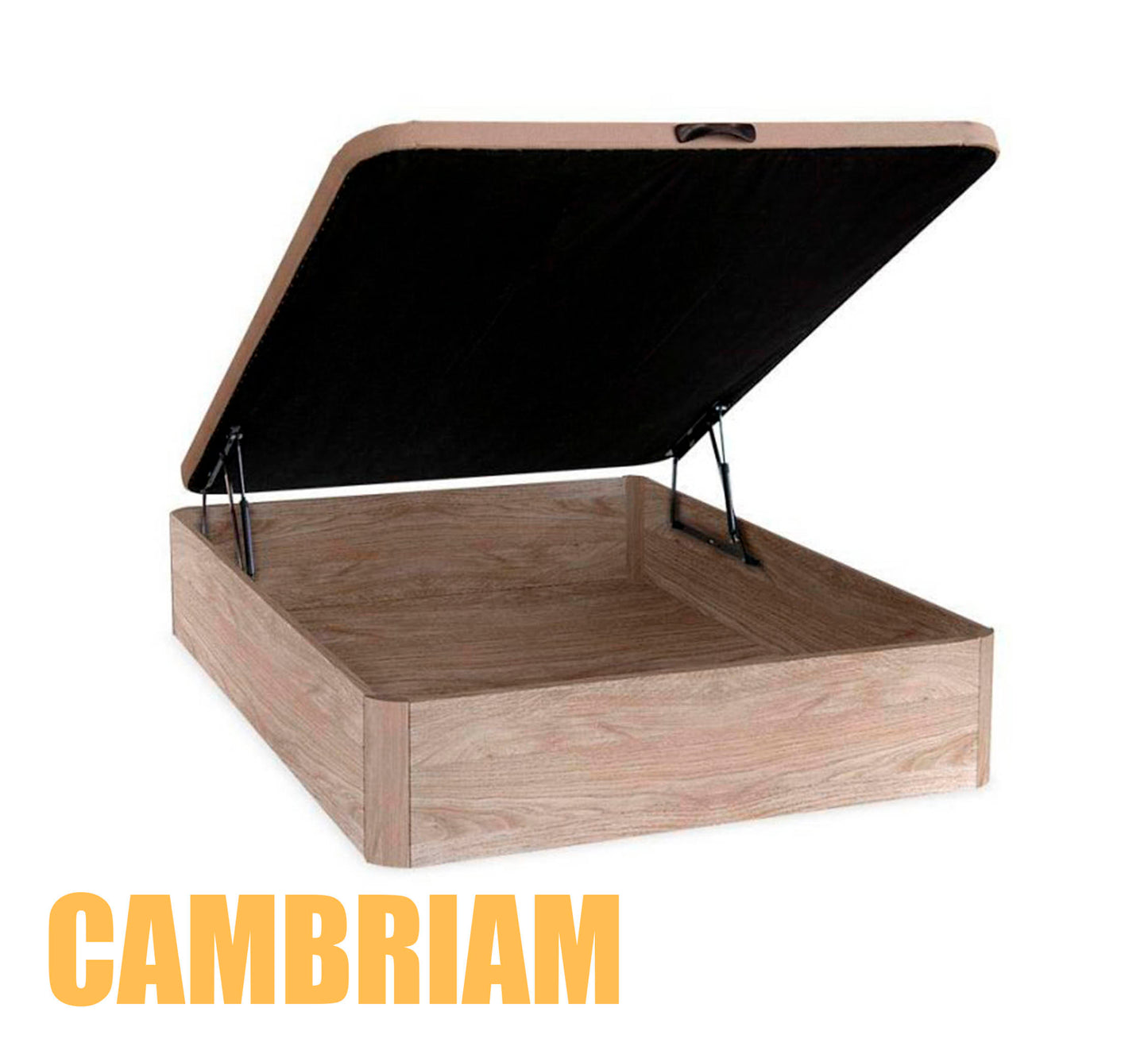 Pack Canapé Individual 90x190cm - Colchón Viscoelástico + Canapé con Almacenaje