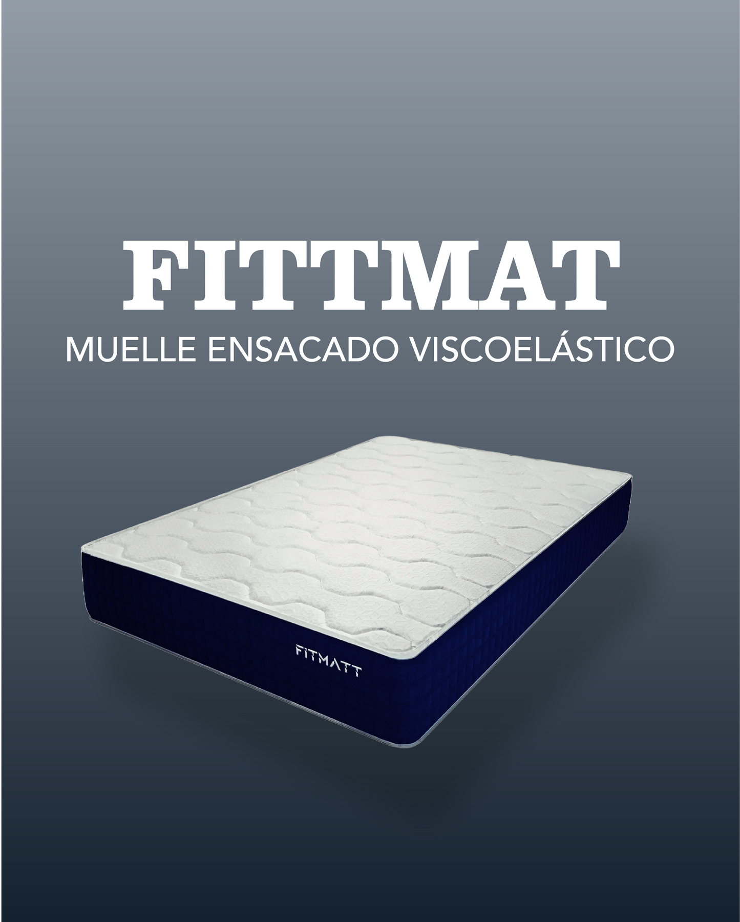 Colchón FITMATT - Muelle ensacado y viscoelástica