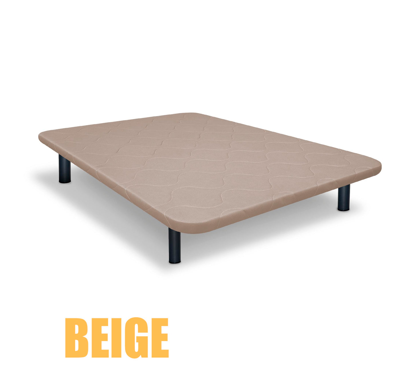 Base Tapizada Premium con 4 Patas - Estructura Reforzada