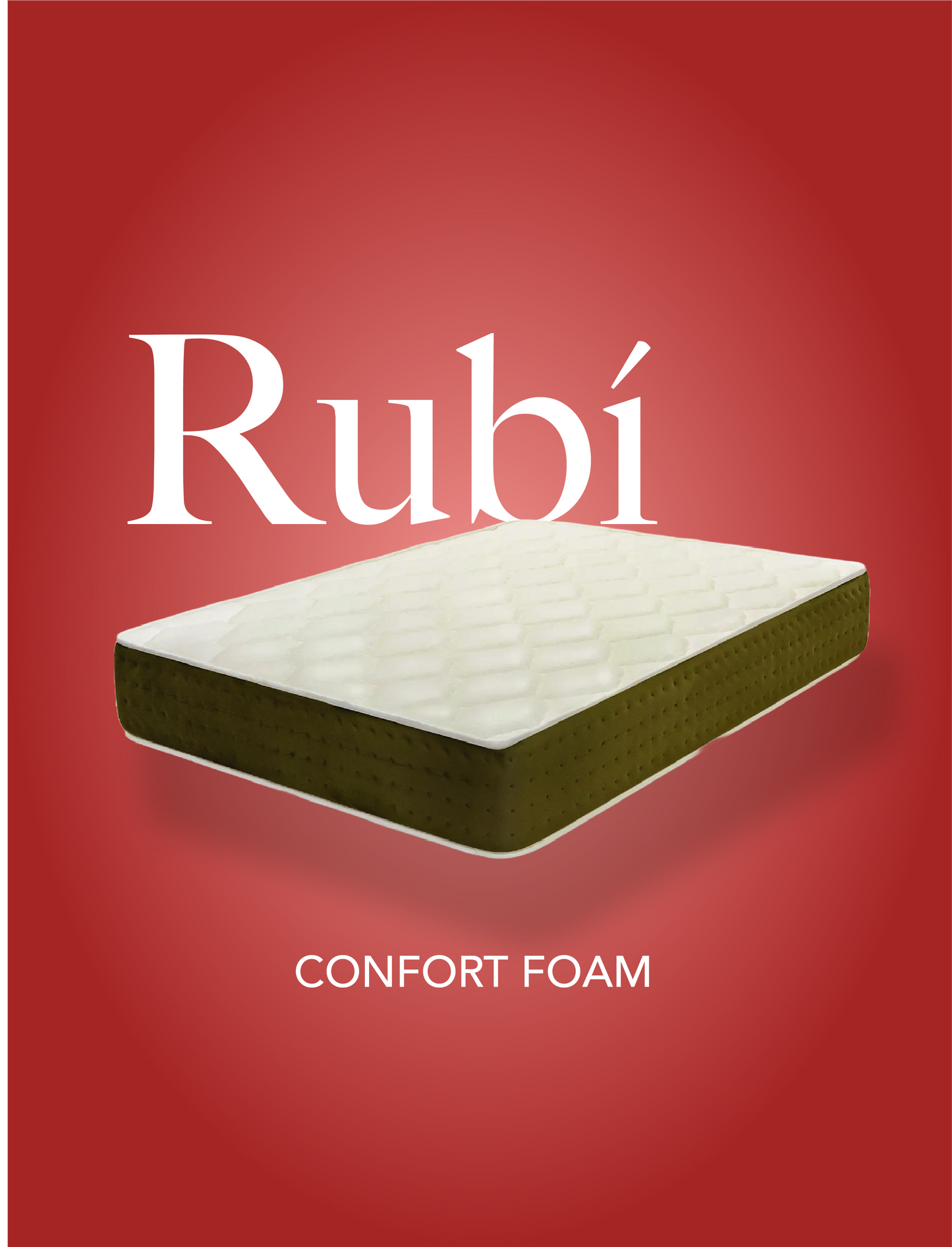 Colchón RUBÍ - Confort Foam 20cm